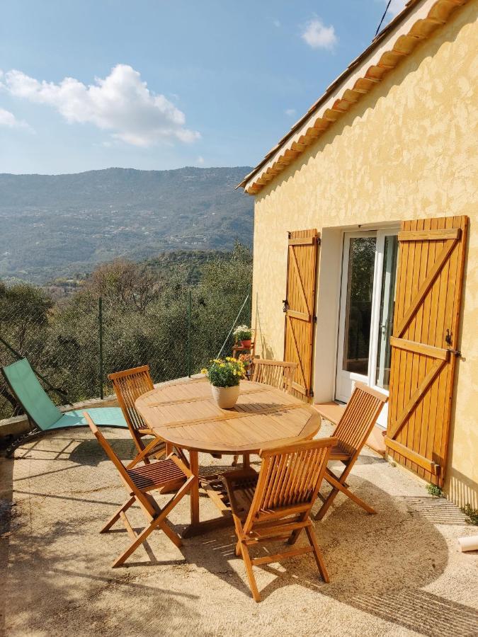 Bas De Villa. Cote D'Azur, A 20 Kms De Nice Contes  Exterior foto